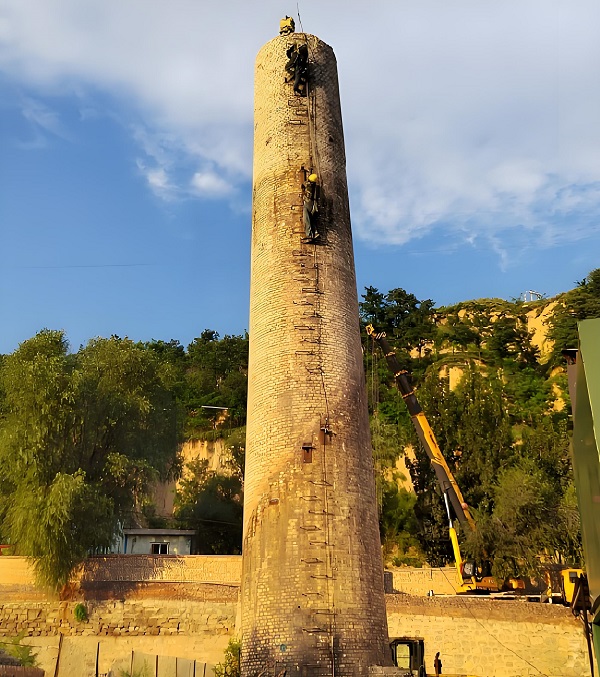煙囪拆除新選擇！無塵無污染，還你清新空間！